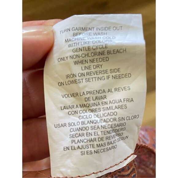 JOLT Crochet Trim Kimono, Size Small - Picture 3 of 6